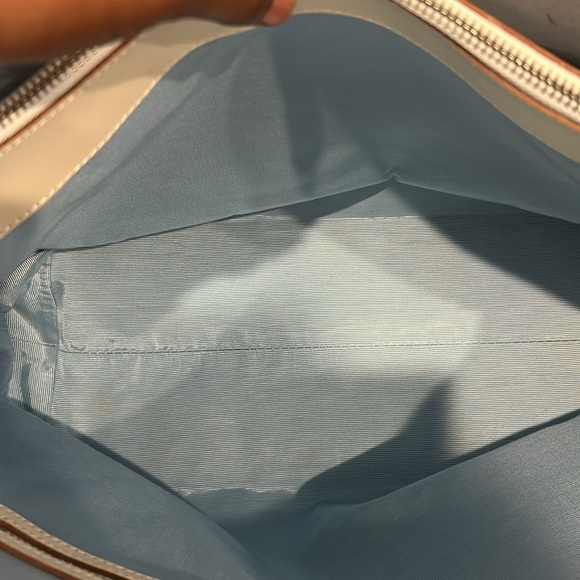 BURBERRY Nova Check Hand Bag Nylon Beige Auth bs15243 - Picture 13 of 13